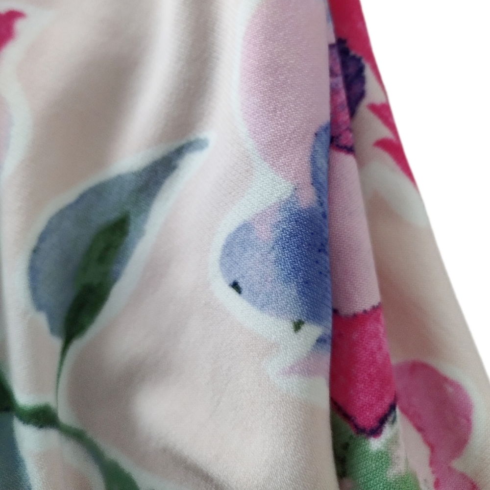 Feminine Ralph Lauren Floral Wrap Midi Dress - Picture 7 of 7
